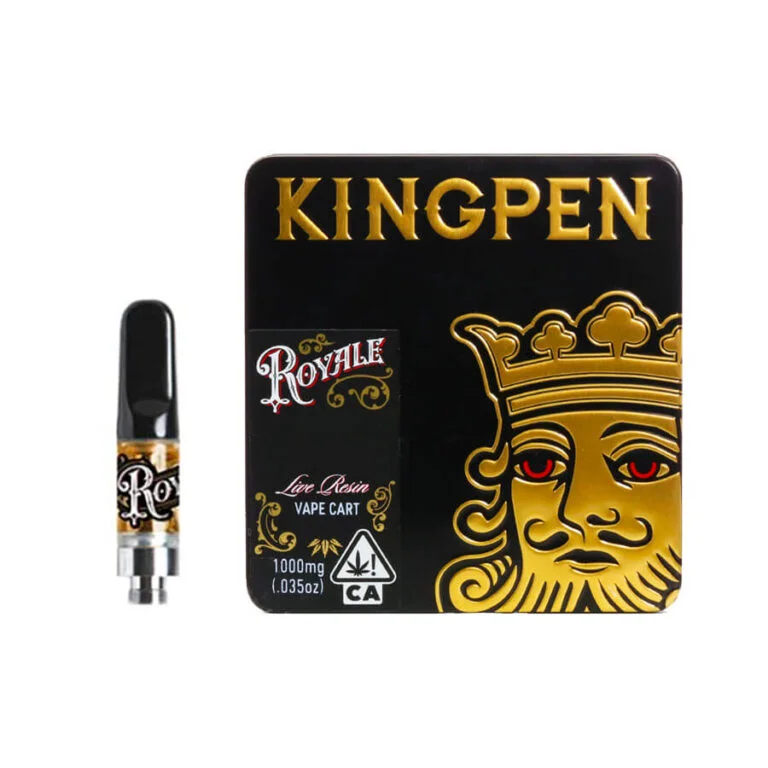 KINGPEN Royale | Pink Picasso 1g Live Resin Cartridge